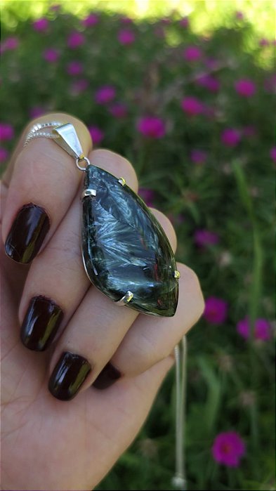 Pingente de Serafinita