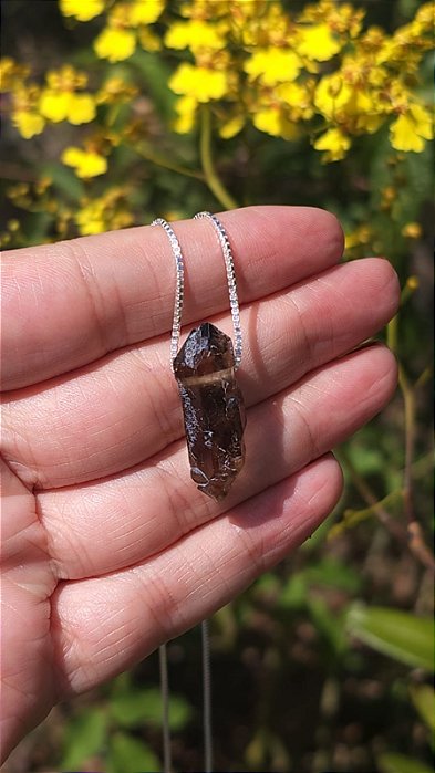 Colar Elestial Biterminado