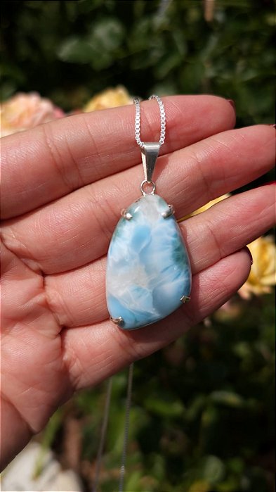 Pingente Larimar