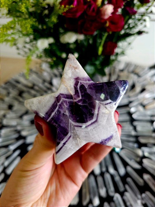 Estrela de Ametista Chevron