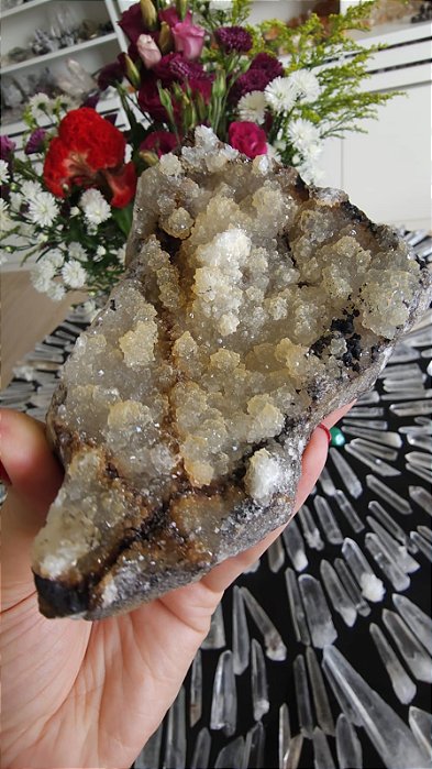 Calcedônia Sacaroidal