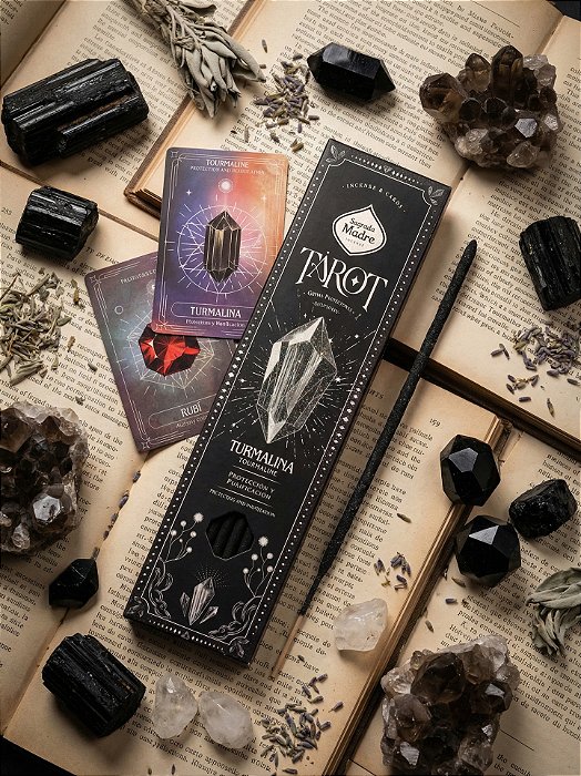 Incenso Tarot Gema Turmalina Sagrada Madre
