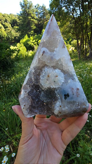 Ponta com Estalactites de Cristal