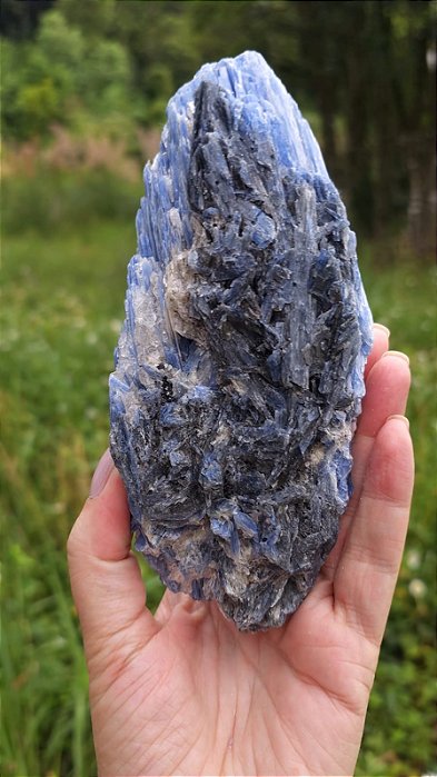 Cianita Azul com Quartzo