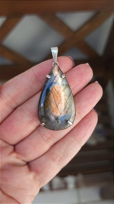 Pingente Labradorita