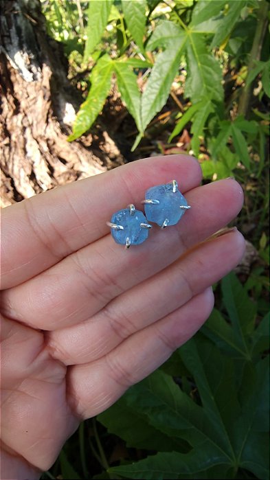 Brinco Água Marinha