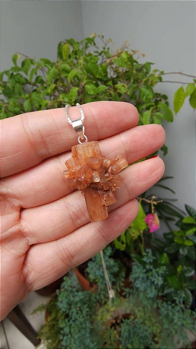 Pingente Aragonita Sputnik