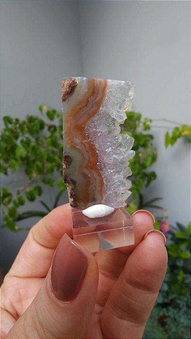 Estalactite de Ágata e Ametista