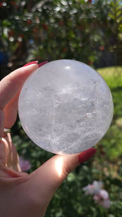 Esfera Quartzo Transparente
