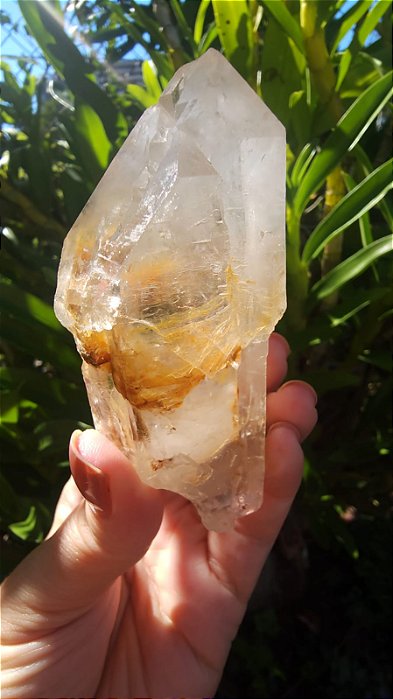 Cetro Elestial Branco com Hematita