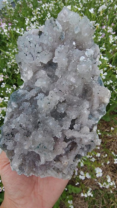 Flor de Cristal com Estalactites