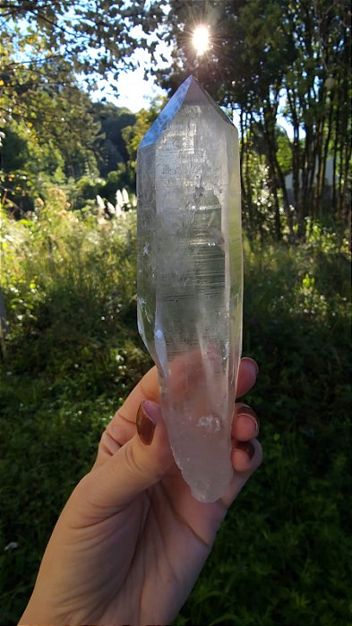 Cristal Trigônico com Imprint