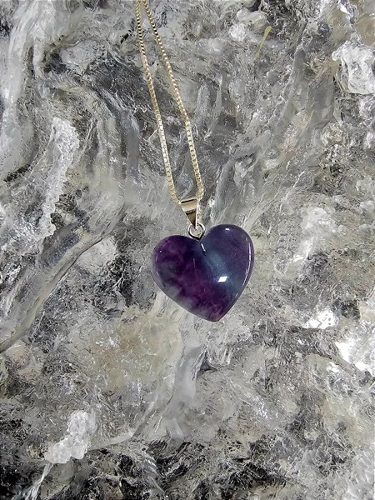 Pingente Fluorita Arco-Íris