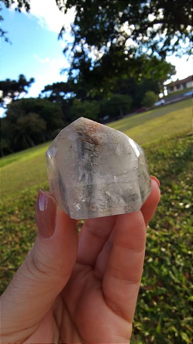 Quartzo Jardim com Rutilos