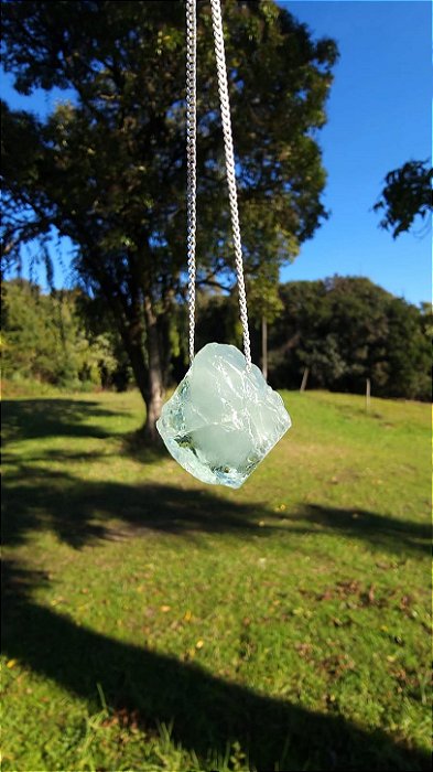 Colar Água Marinha