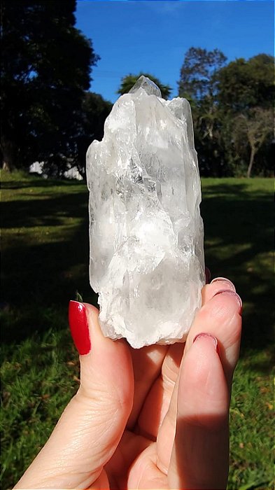 Cristal Interferência com Albita