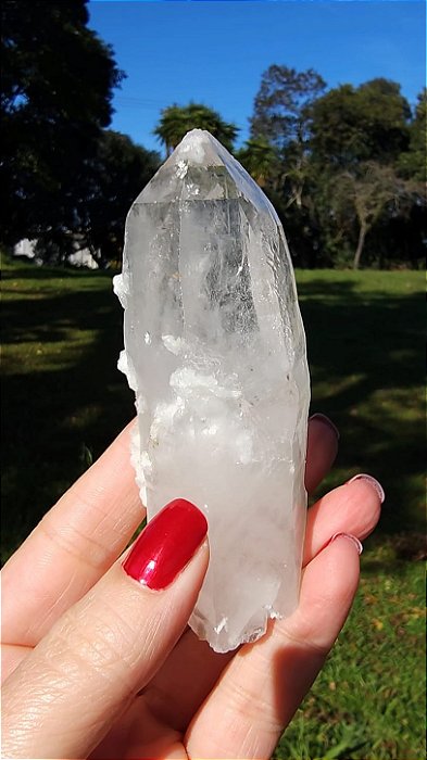 Cristal Interferência com Albita