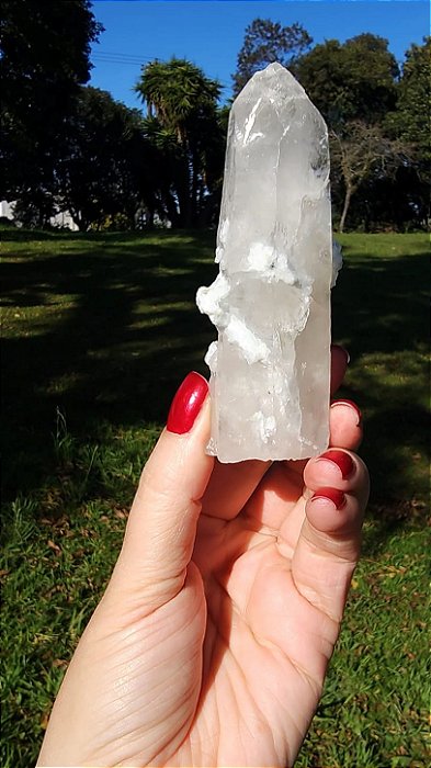 Cristal Interferência com Albita