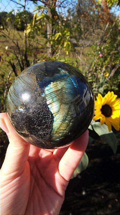 Esfera de Labradorita