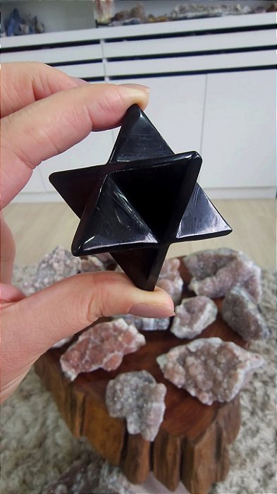 Merkaba de Shungita (7cm)