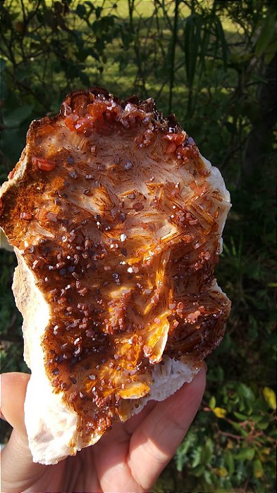 Barita Marroquina com Vanadinita