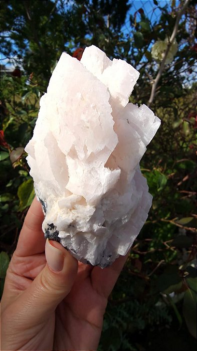 Calcita Mangano com Galena (reagente a luz UV)
