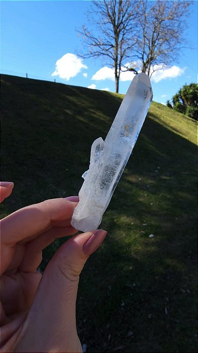 Cristal Mestre Deusa Ísis com Elo do Tempo Passado