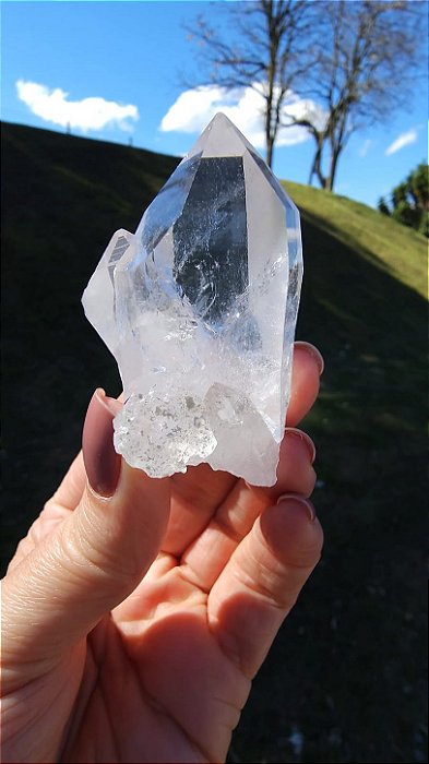 Ponta Quartzo Transparente