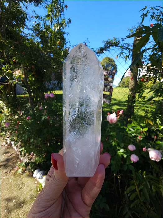 Ponta Geradora de Quartzo Cristal