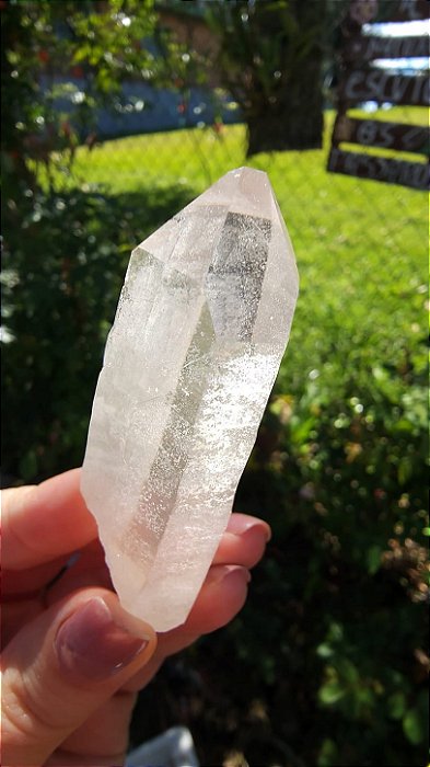 Cristal com Elo do Tempo Passado