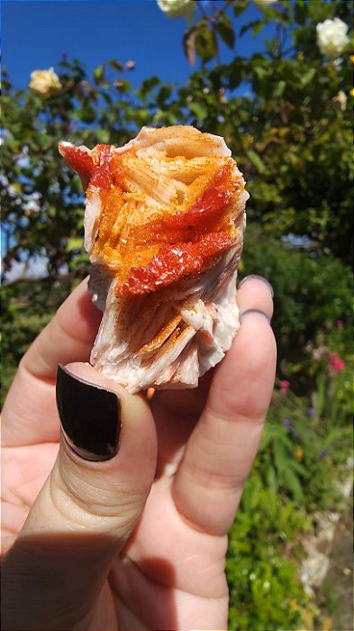 Barita Marroquina com Vanadinita