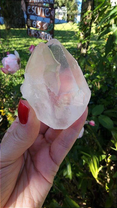 Cristal Gêmeos Tântricos Biterminado