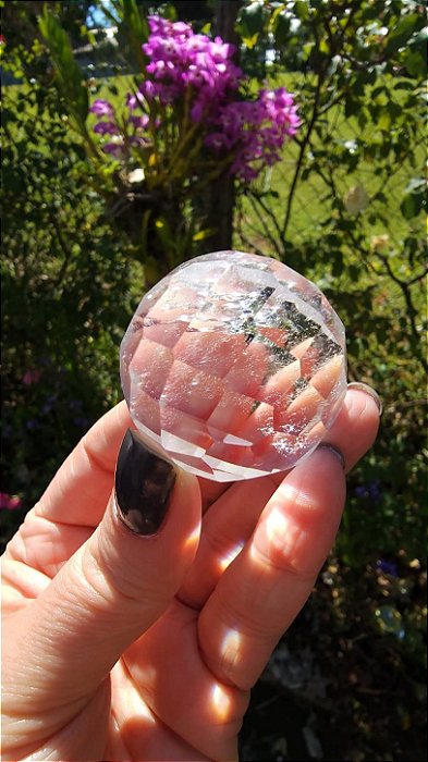 Esfera de Cristal Extra Multifacetada