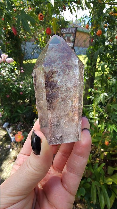Quartzo Jardim - Cristal Xamã