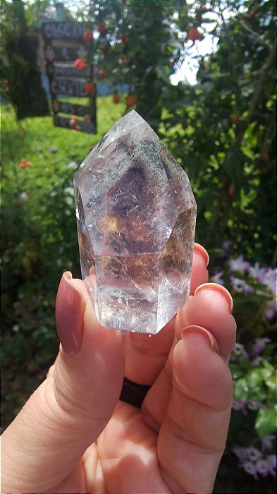 Quartzo Jardim - Cristal Xamã com Phantom