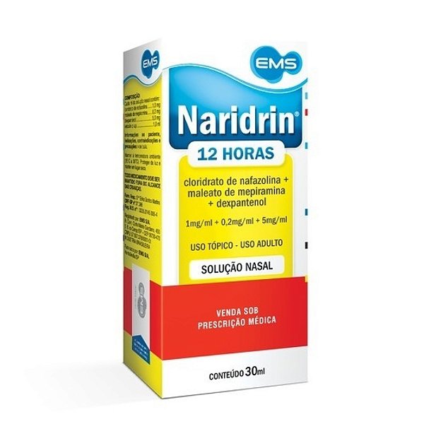 NARIDRIN 12 HORAS COM 30ML