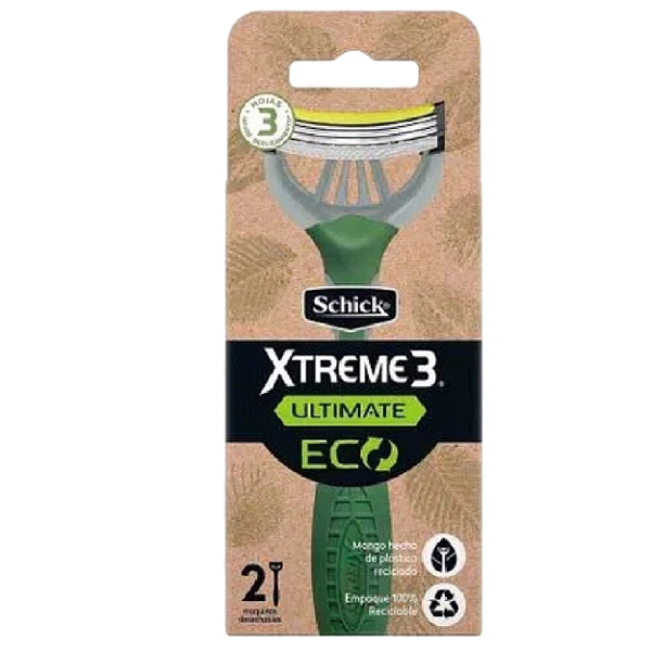 Prestobarba Schick Xtreme 3 Ultimate - 2 und.