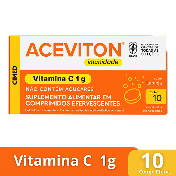 Vitamina C - Aceviton Imunidade - com 10