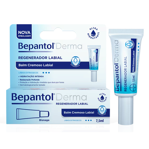 Regenerador Labial Bepantol Derma Caixa 7,5ml