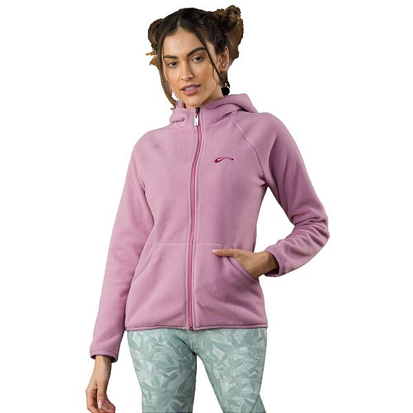 Jaqueta Sport Fit Sol - Feminina - Rosa Envelhecido