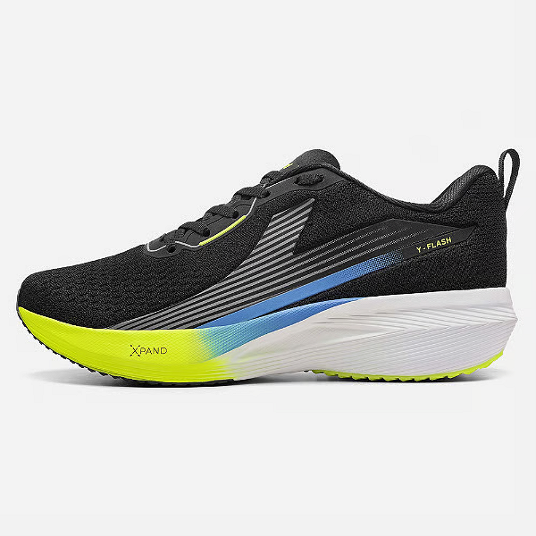 Tênis Lynd Y Flash Preto Azul Verde Citrico