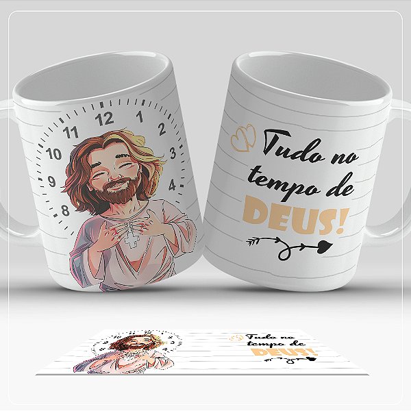 Caneca - "Tempo de Deus"