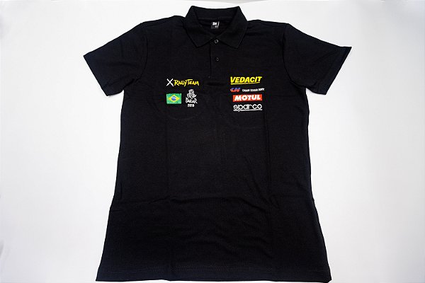 Camiseta Polo X Rally Team Versão Dakar