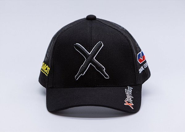 Boné X Rally Team Preto/Branco Temporada 2021