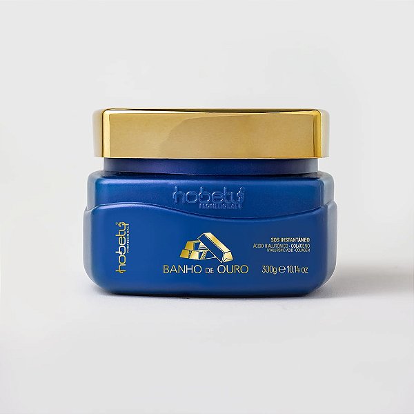 Máscara Banho de Ouro - Hobety Profissional 300gr