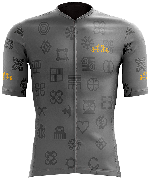 Camisa Ciclismo / Sankofa / Unissex / Cor Cinza