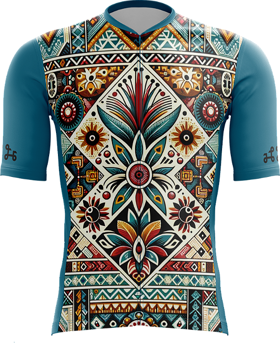 Camisa Ciclismo / Moçambique / Unisex / Cor Estampada