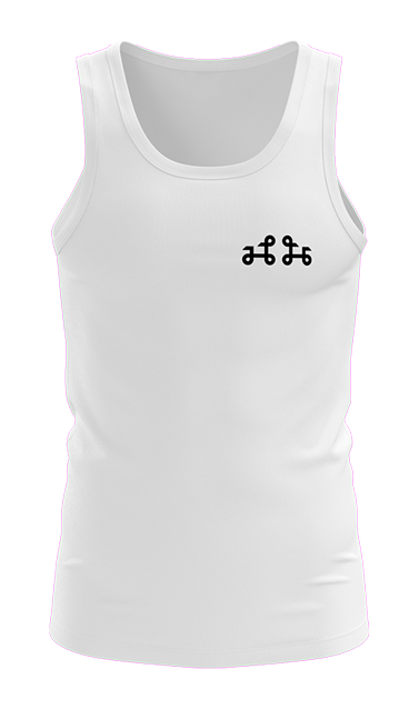 Regata de Corrida / Partido Pantera / Unissex / Cor Branca