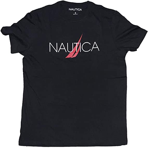 Nautica Men's Big Logo Crew-Neck T-Shirt