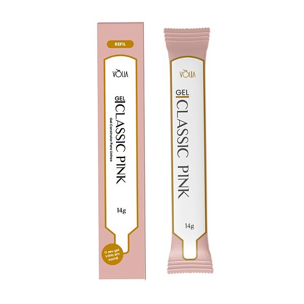 Refil Gel Classic Pink Vòlia 14g